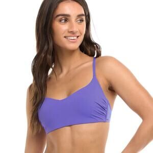 Eidon Tory XS Bikini Top Polu Molded Bralette 2 Way Tie Swim Top NEW